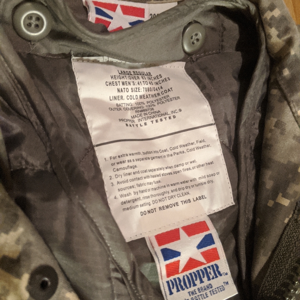 Heavy Camo Jacket - image 2